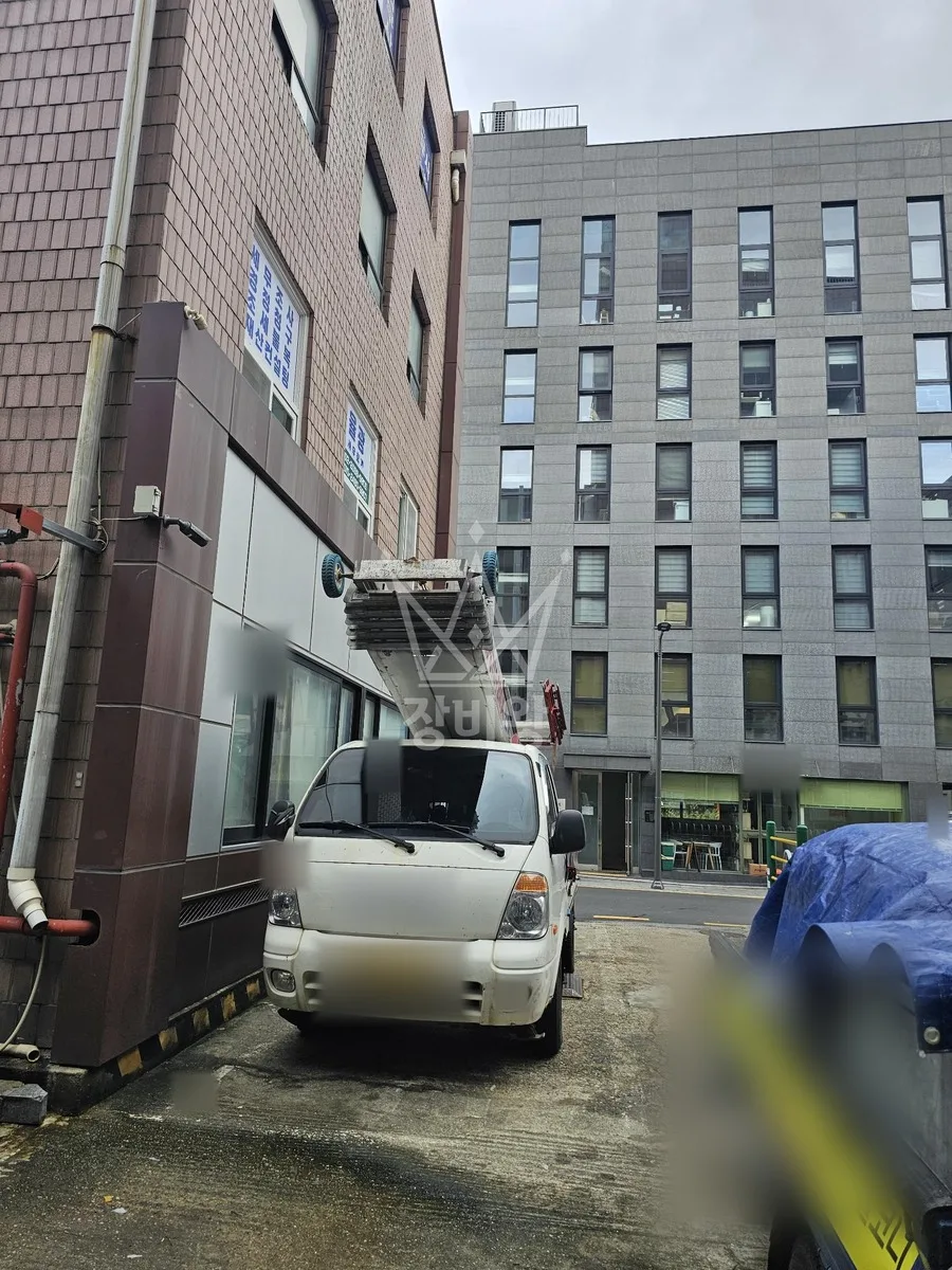 전남 사다리차 간판 작업 현장