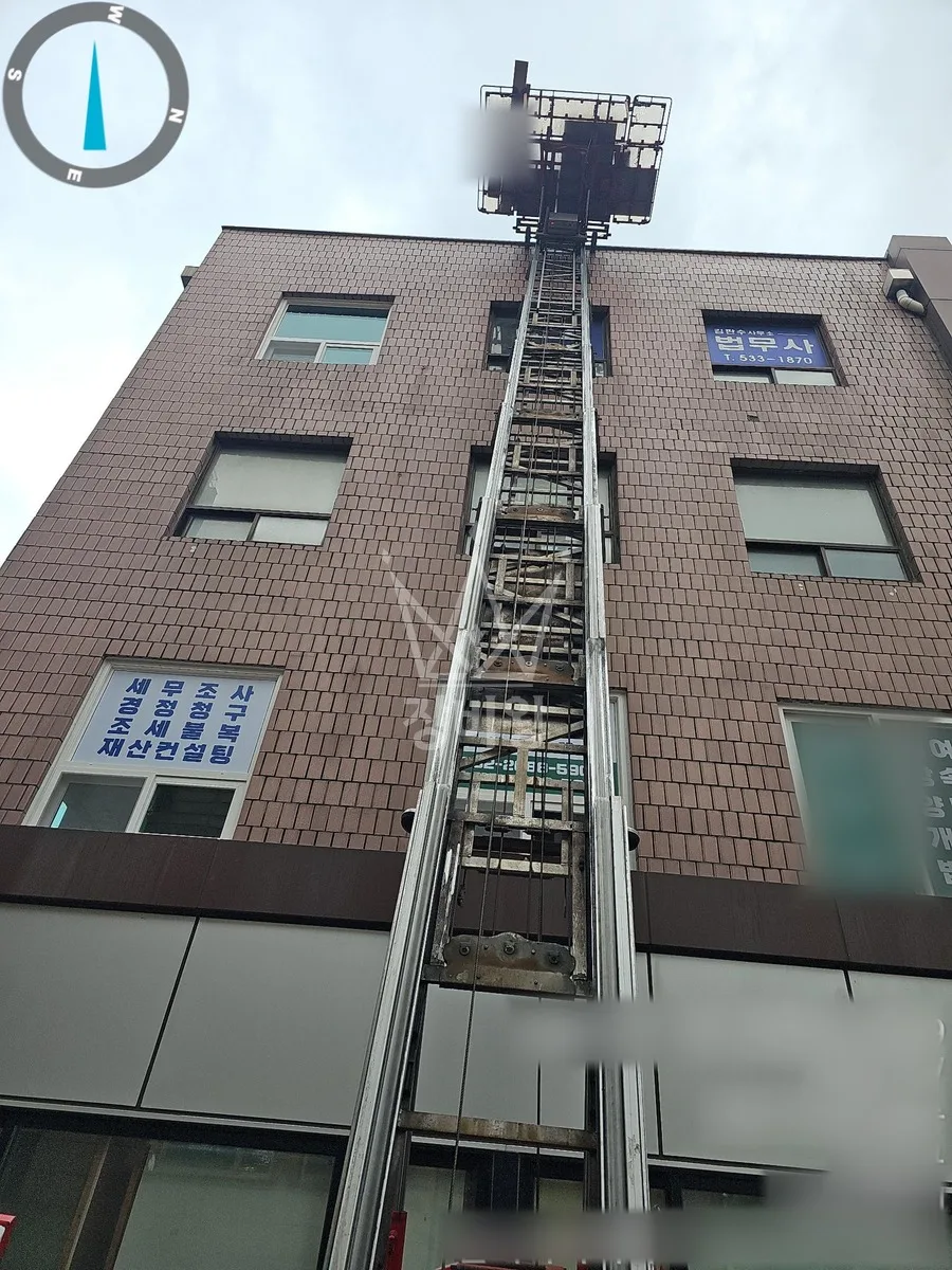 부산 사다리차 이사 작업 현장