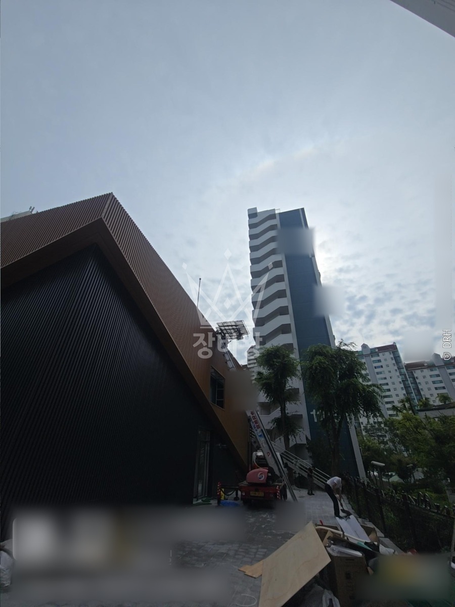 전국 사다리차 자재양중 작업 현장